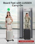 LUGGEX 20-Inch Airline Approved Carry-On Suitcase