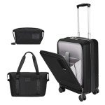 20" Small Carry-On Luggage with Laptop Pocket