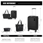 20" Small Carry-On Luggage with Laptop Pocket