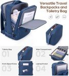 3-Piece Romtour Hard Shell Carry-On Luggage Set