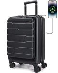BAGSMART 20" Expandable Carry-On Luggage with Wheels