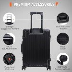 22-Inch UrbanExplorer Aluminum Carry-On Luggage