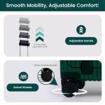 Zipperless Aluminum Carry-On with USB & Spinner Wheels