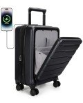 BAGSMART 20" Expandable Carry-On Luggage with Wheels