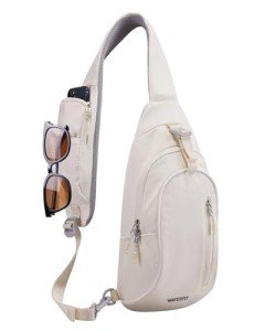 WATERFLY Stylish Crossbody Sling Backpack for Travel