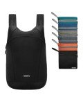 Lightweight Packable Hiking Backpack - 15L Black