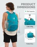 WATERFLY 25L Lightweight Waterproof Foldable Backpack