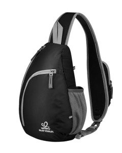 Waterfly Lightweight Water-Resistant Crossbody Sling Bag