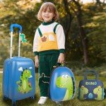 Dinosaur Kids Luggage Set - 5 Pieces