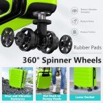 21-Inch Airline Approved Carry-On Luggage with USB Port