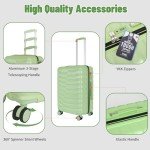 Lightweight 5-Piece Luggage Set with Backpack