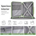 Lightweight 5-Piece Luggage Set with Backpack