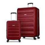 Westridge 2-Piece Hardshell Luggage Set - Red