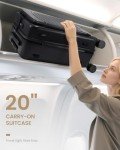 LOVEVOOK 20" Carry On Luggage with Wheels