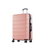 OLIXIS 20" Lightweight Hardside Carry-On Luggage - Pink
