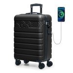 21-Inch Airline Approved Hard Shell Carry-On Suitcase