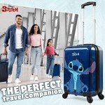 Disney Stitch Hard Shell Suitcase Set