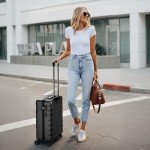 21-Inch Airline Approved Hard Shell Carry-On Suitcase