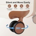 NEISIA Expandable Carry-On Luggage Set with Wheels