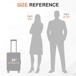 VentureVault Aluminum Carry-On Luggage 20-Inch