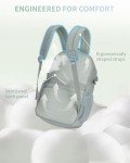 Ecohub Women's 17.3" Water-Resistant Travel Backpack