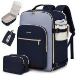 LOVEVOOK 40L Airline-Approved Travel Backpack with Packing Cubes