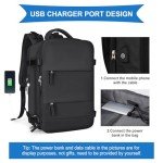 Coowoz Waterproof Travel Backpack for Men and Women