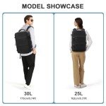 Coowoz Waterproof Travel Backpack for Men and Women
