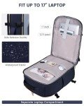LOVEVOOK 40L Airline-Approved Travel Backpack with Packing Cubes