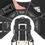 Large Flight-Approved Travel Backpack with USB Port