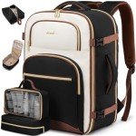LOVEVOOK 40L Waterproof Travel Backpack for Air Travel