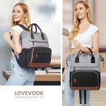 LOVEVOOK Women's Laptop Backpack with USB Port