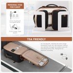 Travel Backpack for TSA Flights - 40L, Waterproof