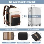 LOVEVOOK 40L Travel Backpack for Women