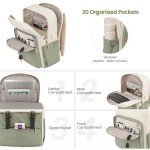 Vintage Laptop Backpack Purse for Women