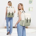 Vintage Laptop Backpack Purse for Women