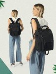 Stylish Water-Resistant Laptop Backpack for Women
