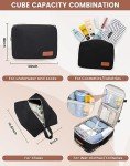 LOVEVOOK 40L Travel Backpack with Packing Cubes