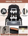 LOVEVOOK 40L Travel Backpack with Packing Cubes