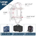 Heavy-Duty Backpack Conversion Straps for Luggage