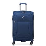 DELSEY Paris Helium DLX Softside Luggage, Navy Checked
