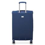 DELSEY Paris Helium DLX Softside Luggage, Navy Checked
