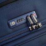 DELSEY Paris Helium DLX Softside Luggage, Navy Checked