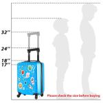 Sanwuta Astronaut Kids Luggage Set with Gifts