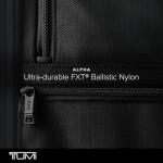 TUMI Alpha 3 Expandable Laptop Briefcase - Black