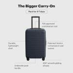 Away Bigger Carry-On Luggage with Spinner Wheels