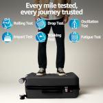 Expandable Hardshell Luggage Set with Spinner Wheels