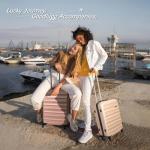 Expandable Hardshell Luggage Set with Spinner Wheels