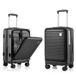 Lightweight Expandable Carry-On Luggage with Spinner Wheels