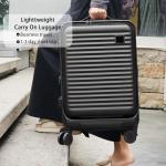 Lightweight Expandable Carry-On Luggage with Spinner Wheels